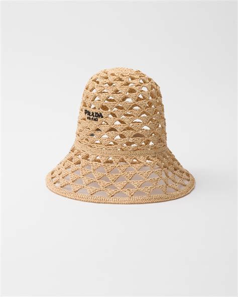 Tan/black Woven Fabric Hat 